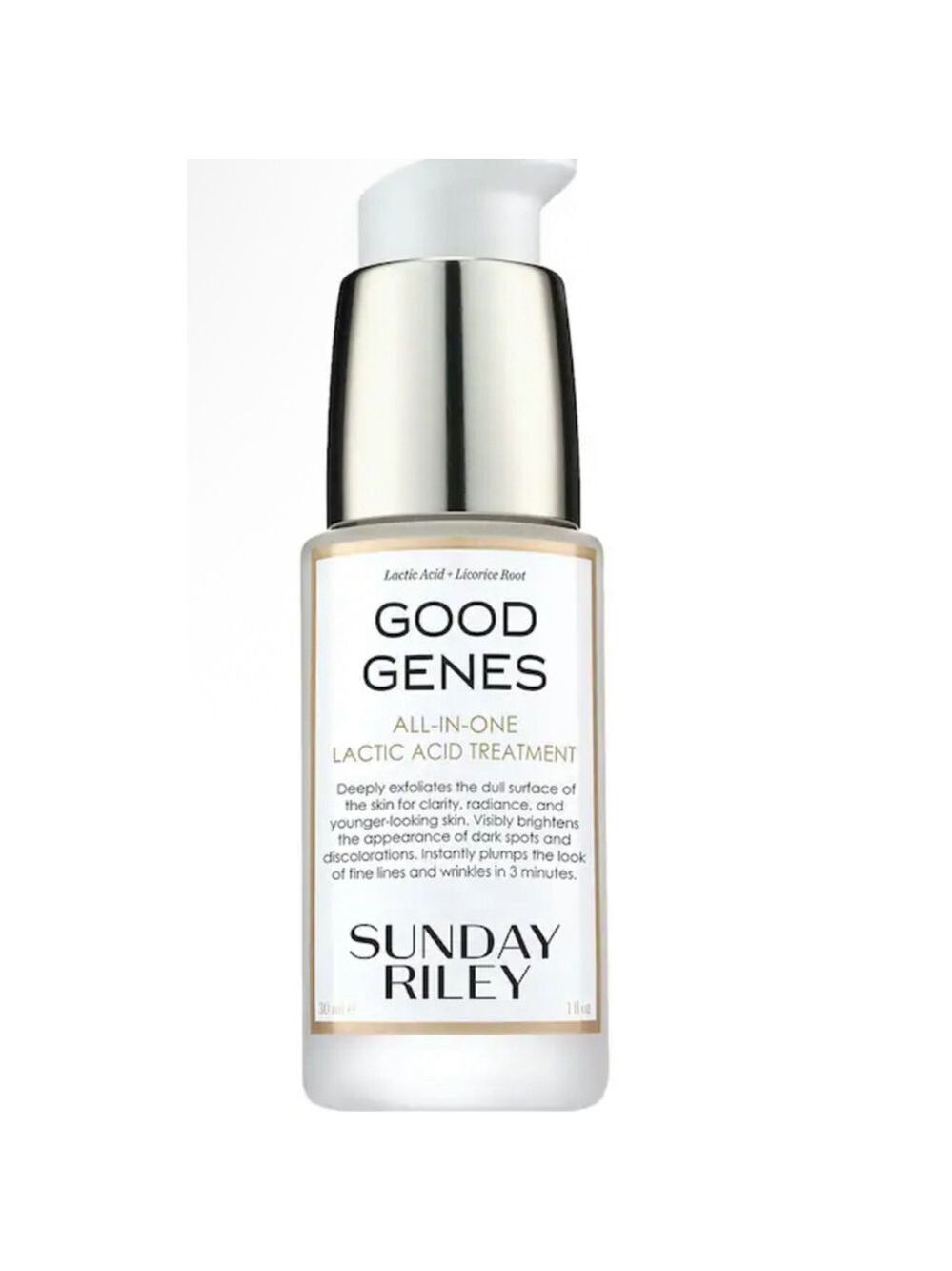 New Sunday Riley Good Genes All-In-One Lactic Acid Treatment .5oz $85